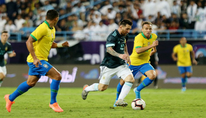 Messi sinks Brazil after Argentina comeback 