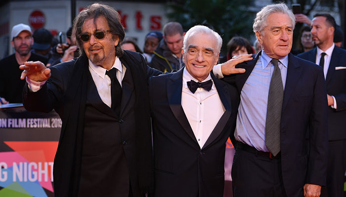 Scorsese praises 'magical' De Niro-Pacino bond in 'The Irishman'