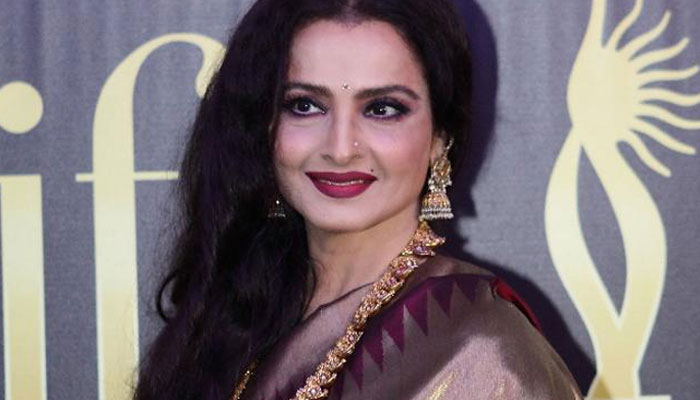 Rekha receives ANR national honour: ‘Always monitor what you feed to the brain’