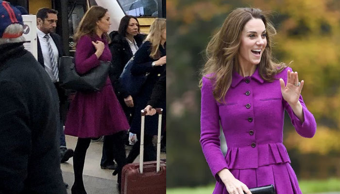 Kate Middleton rides the local train, leaves commuters startled