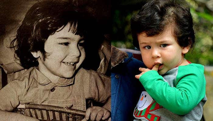 Taimur Ali Khan Is A Spitting Image Of His Father Saif Ali Khan In