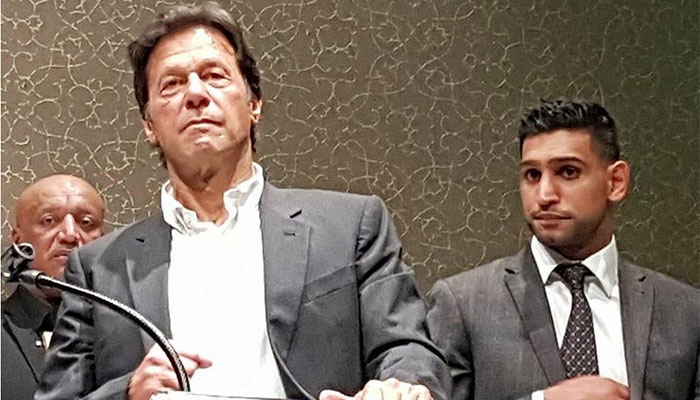 Boxer Amir Khan wants Sports Ministry from PM Imran