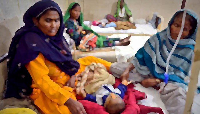 Nine more children die in Thar of malnutrition, other diseases
