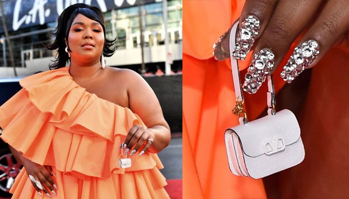 Lizzo laughs out loud after becoming an internet meme with her tiny purse