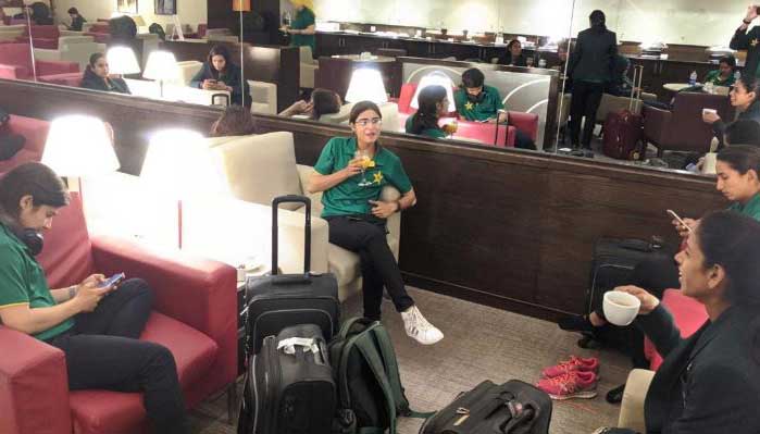 Pakistan women cricket team departs for England series 