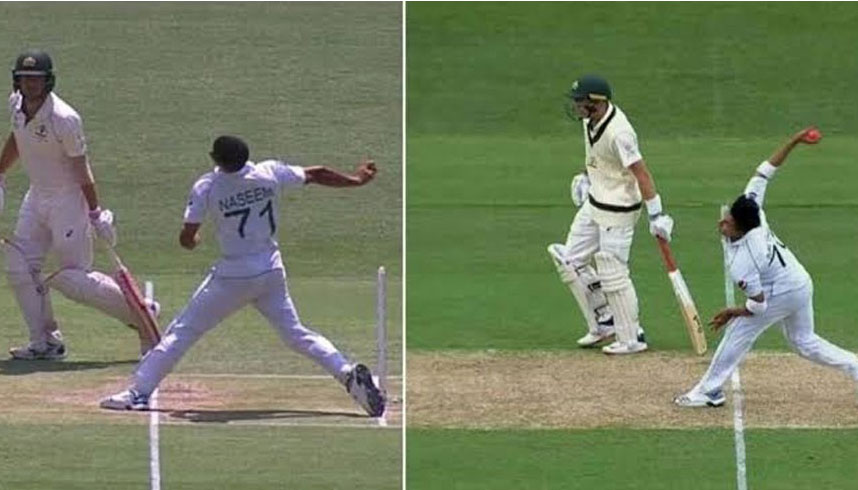 WATCH: Musa Khan pulls a Naseem Shah as David Warner gets lucky again