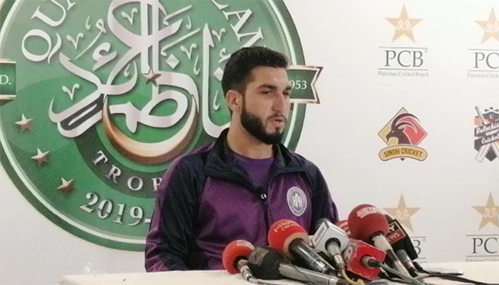 Usman Shinwari says he challenged Yasir Shah to show batting prowess in Australia