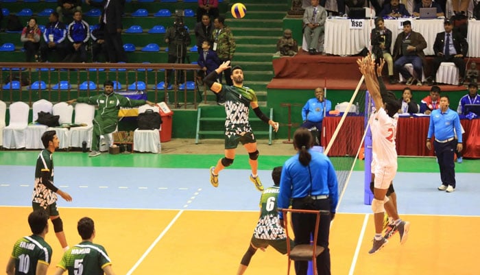 Pakistan volleyball team confirm South Asian Games medal after qualifying for final 