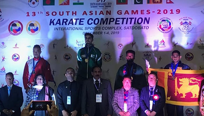 Shahida, Awais win Gold as Pakistan opens medal account in South Asian Games