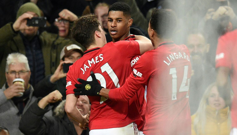 Rashford strikes twice as Man Utd end Mourinho's perfect start at Spurs