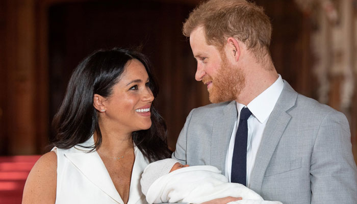 Prince Harry and Meghan Markle pose with their newborn son Archie. — Reuters/File