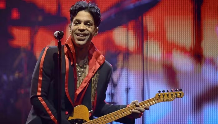 Singer-songwriter Prince performs a concert in Antwerp Sportpaleis. — AFP/File