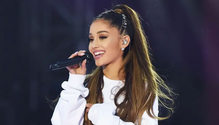 Ariana Grande performs during the One Love Manchester benefit concert for the victims of the Manchester Arena terror attack at Emirates Old Trafford, Greater Manchester, Britain June 4, 2017. — Reuters