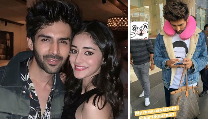 Ananya Pandey hires Kartik Aaryan as her new assistant?