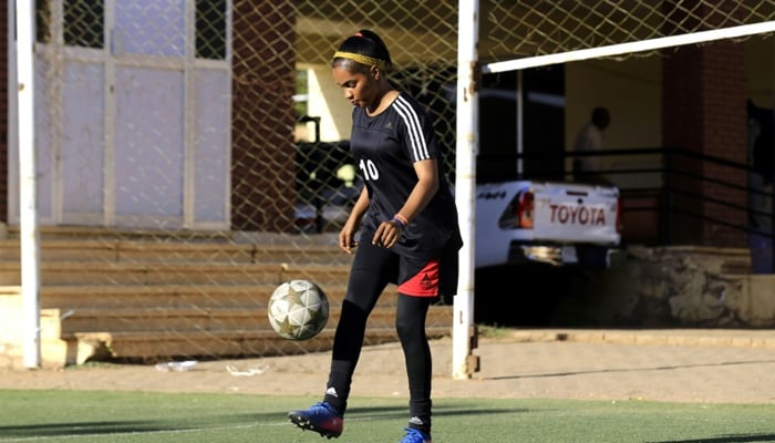 Sudan's first female football stars push for women's rights