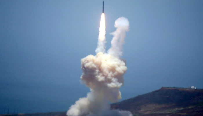 US tests ballistic missile over Pacific