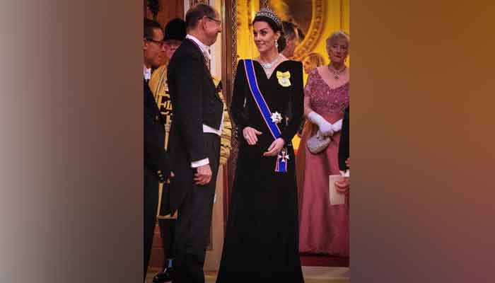 Kate Middleton's tribute to Princess Diana's 'Travolta Dress'