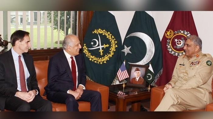 US peace envoy Khalilzad meets COAS Gen Bawja, FM Qureshi