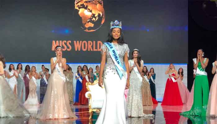 Jamaican beauty becomes Miss World 2019  