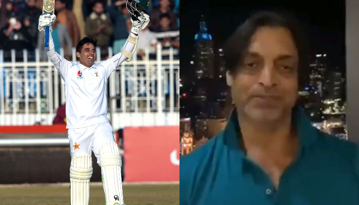 Shoaib Akhtar compares Abid Ali to Neil Armstrong over record-breaking century