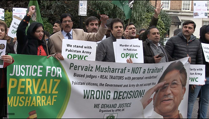 Musharraf’s supporters say their leader denied justice