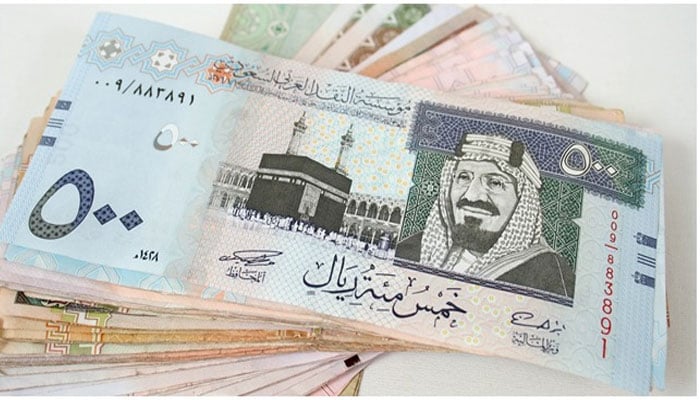 Rupees in pakistani 1 riyal 1 Saudi