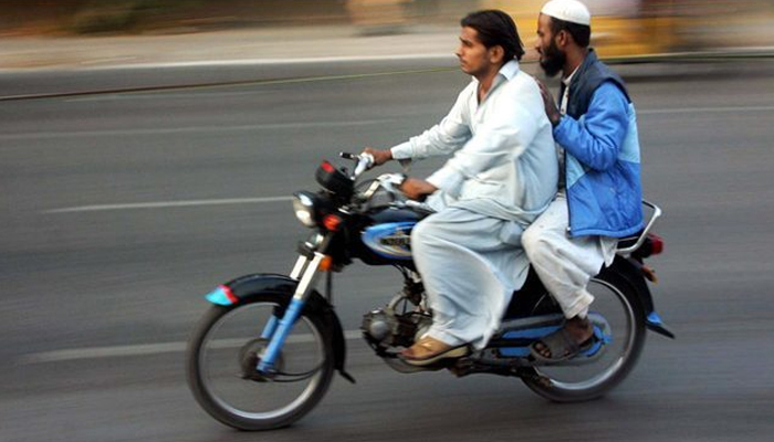 Pillion riding banned in Karachi, Islamabad ahead of New Year's Eve