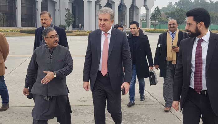 Middle East tensions: FM Qureshi arrives in Tehran