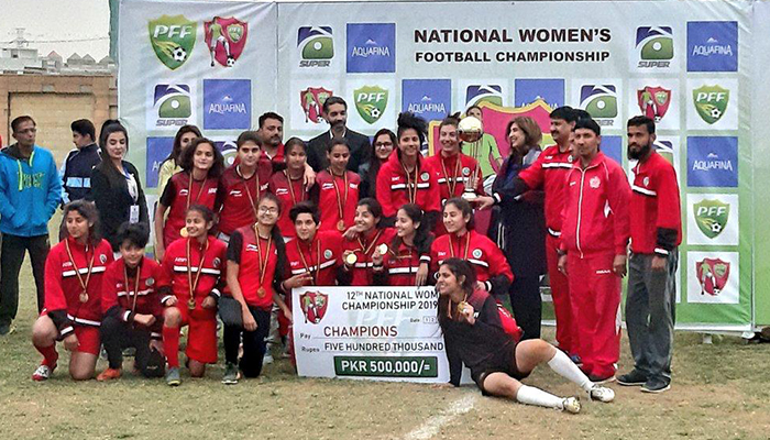 Pakistan Army trounces Karachi United 7-1 to lift NWFC trophy