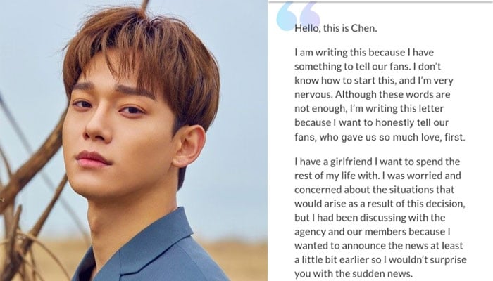 Exo Chen S Marriage Announcement To Expecting Mother Leaves Fans In Shock