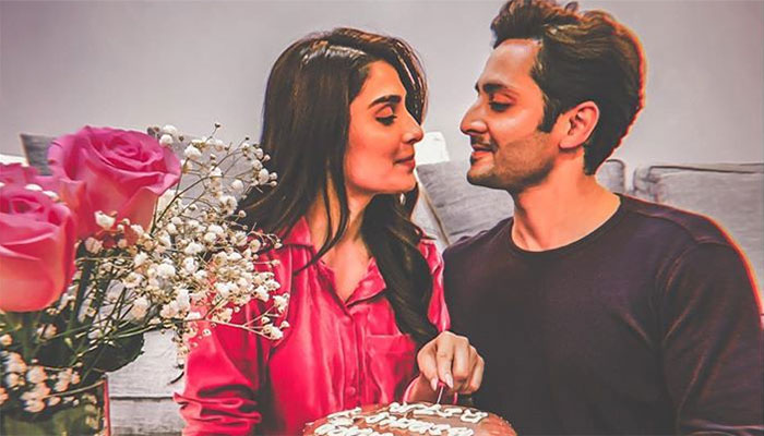 Ayeza Khan shares adorable photos with husband Danish Taimoor on her birthday 