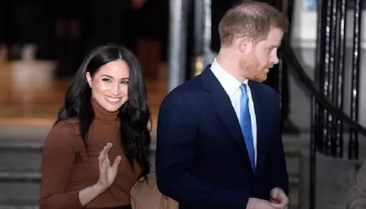 Britain´s Prince Harry and his wife Meghan begin a new life as ordinary people 