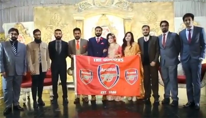 Arsenal star Mesut Ozil congratulates Pakistani couple, shares wedding video