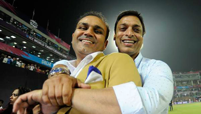 Shoaib Akhtar says he has more money than Sehwag 'has hair on his head'