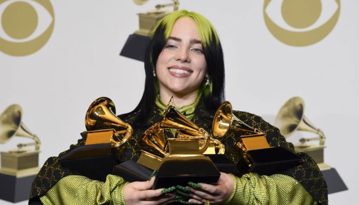 Billie Eilish sweeps Grammy Awards with top four prizes