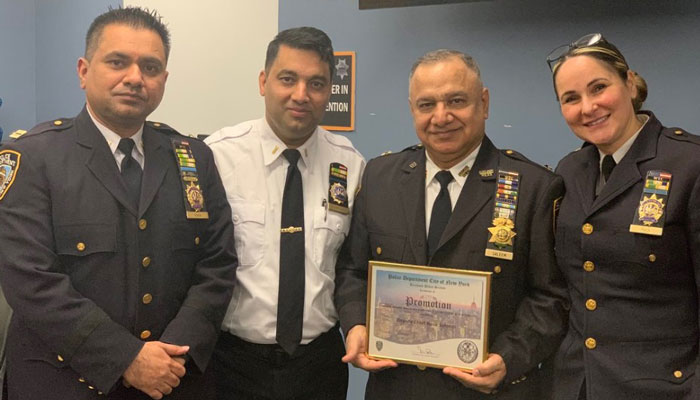 Pakistani man gets top post in New York police’s volunteer force