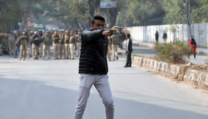 Man opens fire at anti-CAA protest in New Delhi, injures one   