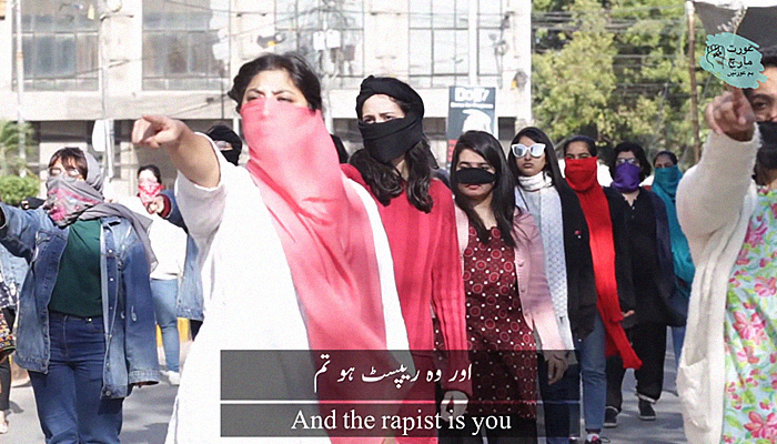 Aurat March drops Urdu version of anti-rape anthem ahead of 2020 rally