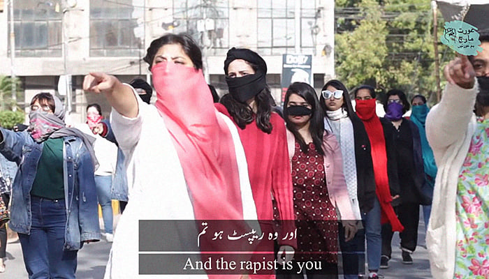 Aurat March drops Urdu version of anti-rape anthem ahead of 2020 rally