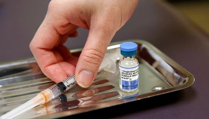 Measles vaccine group says will inoculate 45 million children