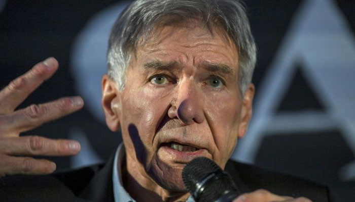 US has lost its 'moral leadership,' actor Harrison Ford says