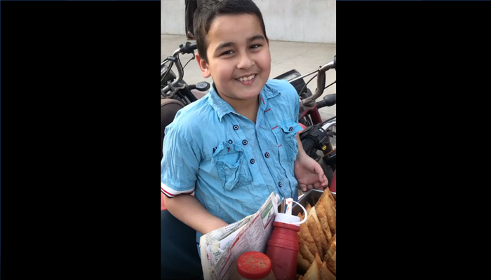 Karachi school principal pledges to bear educational expenses of boy seen selling samosas outside hospital