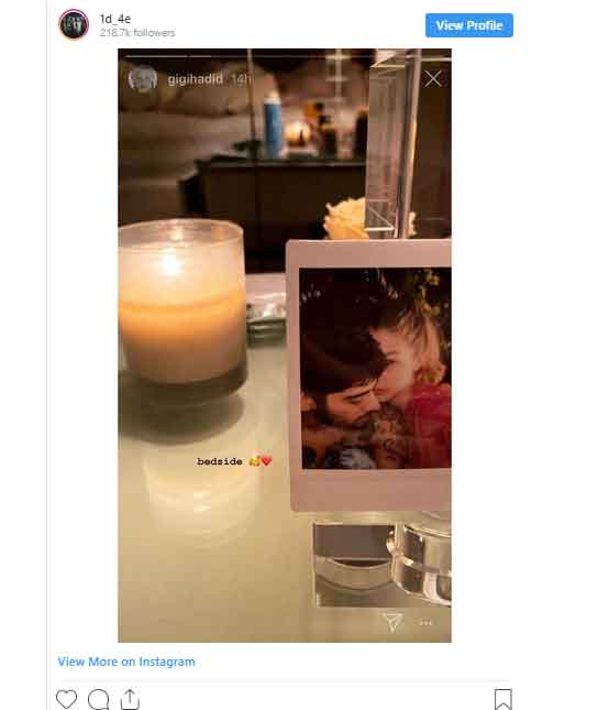 Gigi Hadid shares endearing Insta post dedicated to Zayn Malik