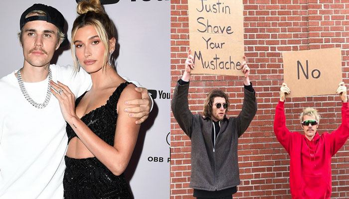 Justin Bieber loves his moustache more than Hailey Baldwin?