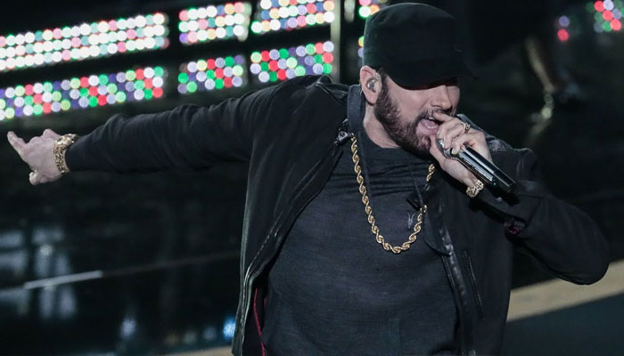 Eminem’s Oscars surprise show makes his 'Lose Yourself' top-selling song