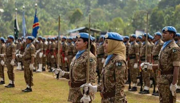 Award-winning team of female peacekeepers from Pakistan inspire US diplomat Alice Wells