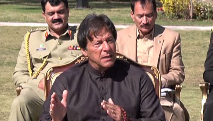 Image result for Those who are corrupt and have looted the wealth of the country are afraid of the Army: Imran Khan