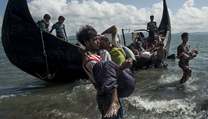 Myanmar's Navy arrests 48 Rohingya off country's coast