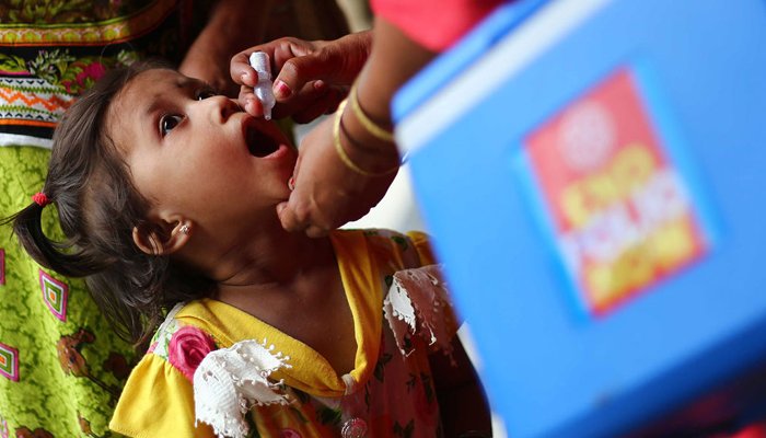 KP begins drive to immunise millions of children against polio