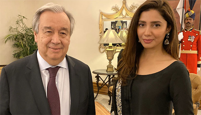 Mahira Khan meets UN chief